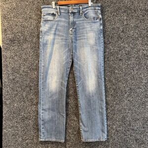 Lucky Brand 363 Straight Mens Jeans Medium Wash Size 34x32